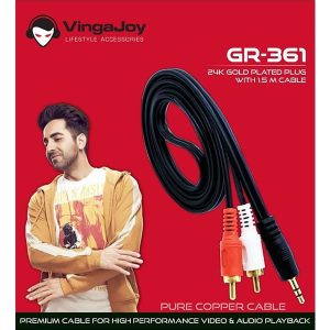 Vingajoy GR-361 Stereo to 2RC Pure Copper Cable