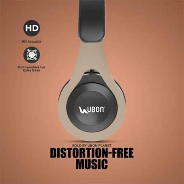 UBON Sound King GHP-335 On-Ear Wired Headphone