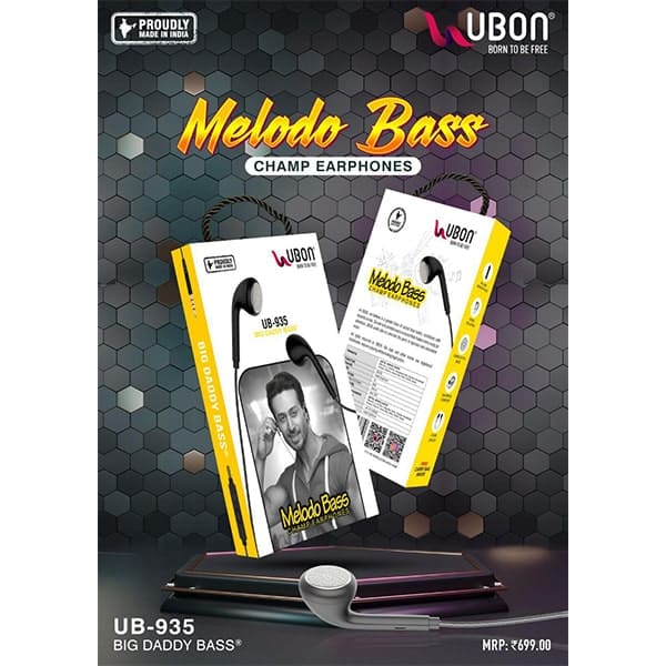 UBON UB-935 Melodo Bass Champ Earphones