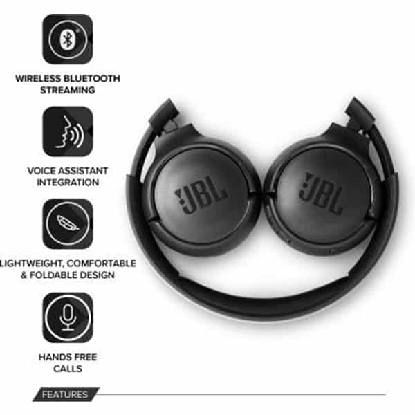 conversation favorite Sobbing JBL Tune 500BT Wireless On-Ear Headphones with Mic ✔️ 20% OFF