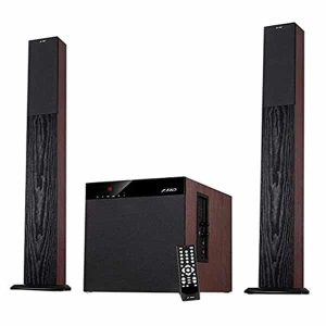 F&D T400X 100 W Full Wooden 2.1 Tower Speakers