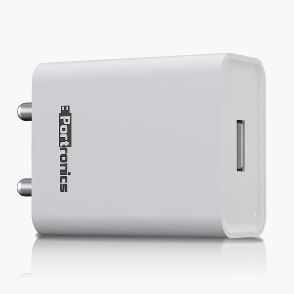 Portronics Adapto 62 2.4 A Mobile Charger with Detachable Cable