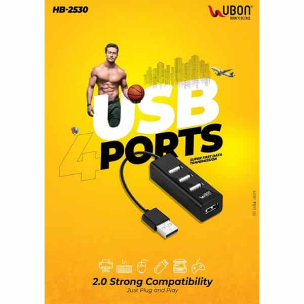 Ubon HB-2530 4 USB Ports Extender