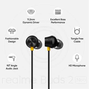 realme Buds 2 Neo Wired in Ear Earphones with Mic