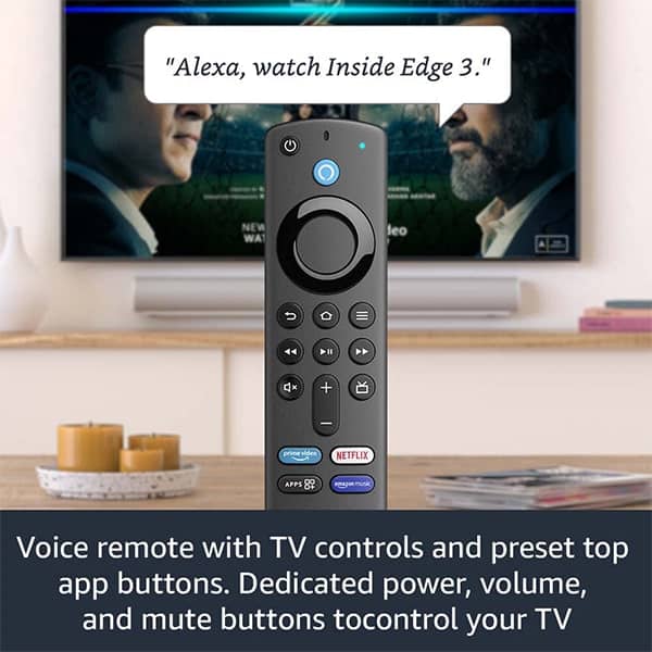 Amazon Fire TV Stick 3rd Gen (2021) with All-new Alexa Voice Remote