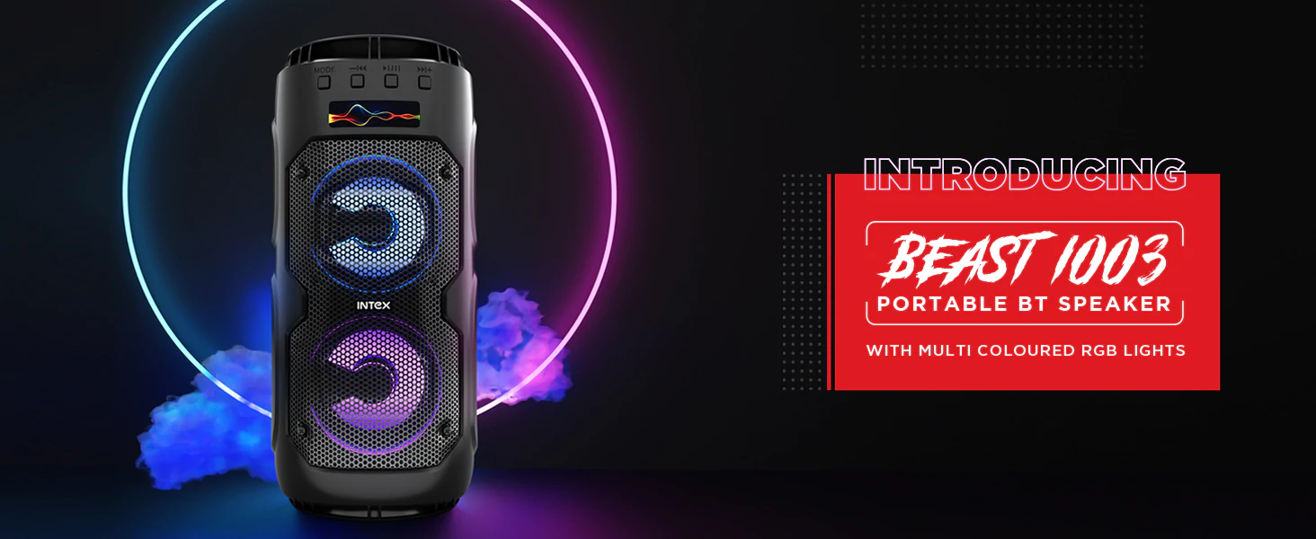 Intex Beast 1003 Bluetooth Speaker