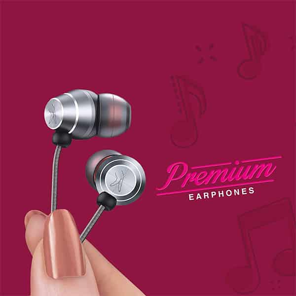 FINGERS Supreme Wired in Ear Earphone with Mic