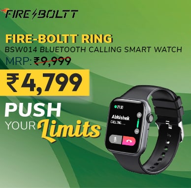 Fire Boltt Ring Smart Watch