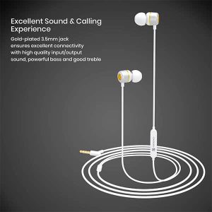 Portronics Conch 10 in-Ear Wired Earphone