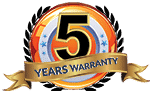 5 Years Warranty