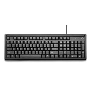 HP 100 Wired USB Keyboard with Full Range