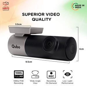 QUBO Car Dash Camera Pro Full HD 1080p