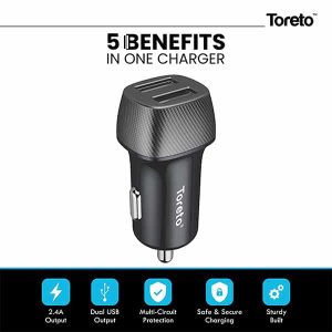 Toreto TOR-425 Tor-Plush USB Port Charger