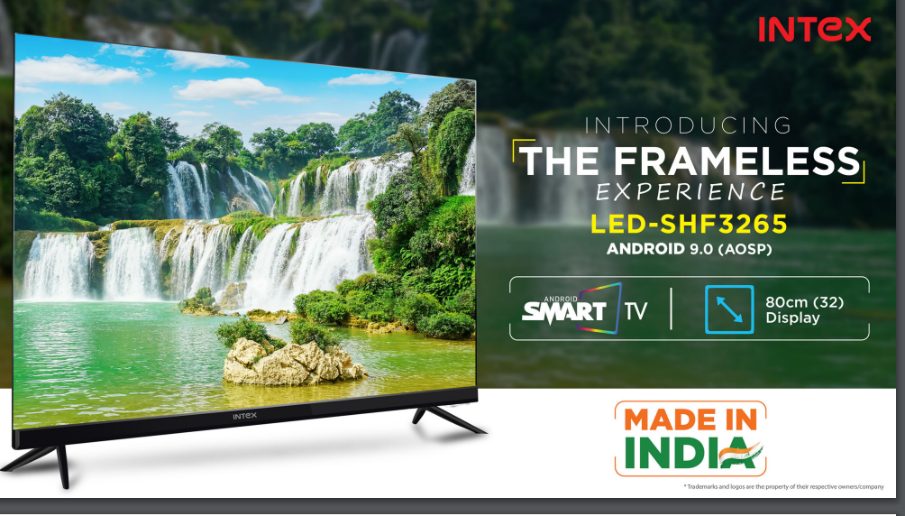 Intex 32 inch HD Smart Android 9.0 LED TV (LED-SHF3265)