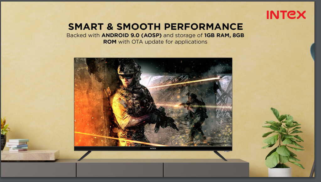 Intex 32 inch HD Smart Android 9.0 LED TV (LED-SHF3265)