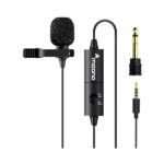 MAONO AU-100 Auxiliary Omnidirectional Lavalier Clip On Collar Microphone