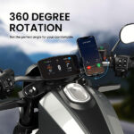 Portronics Mobile 4 Bike Phone Mount with 360° Rotational