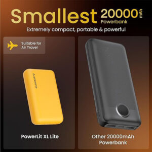 Ambrane Powerlit XL Lite 20000 mAh Mini Power Bank