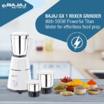 Bajaj GX-21 GS 500 W Mixer Grinder