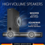 Blaupunkt SBW120 2.1 Soundbar with Subwoofeer