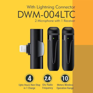Digitek DWM-004 Wireless Microphone with Receiver Set