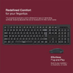 FINGERS StellarCombo Wireless Keyboard and Mouse Set