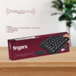 FINGERS StellarCombo Wireless Keyboard and Mouse Set