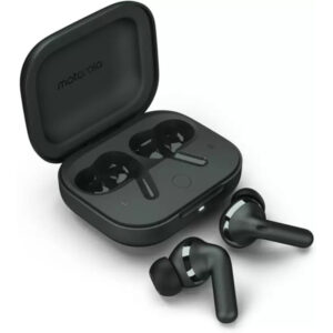 Moto Buds+ Sound by Bose, Dual Dynamic Drivers, 48dB ANC, Dolby Head Tracking Wireless Earbuds