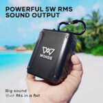 Wings Rave 100 Bluetooth Speaker with Powerful RMS 5 watt Output