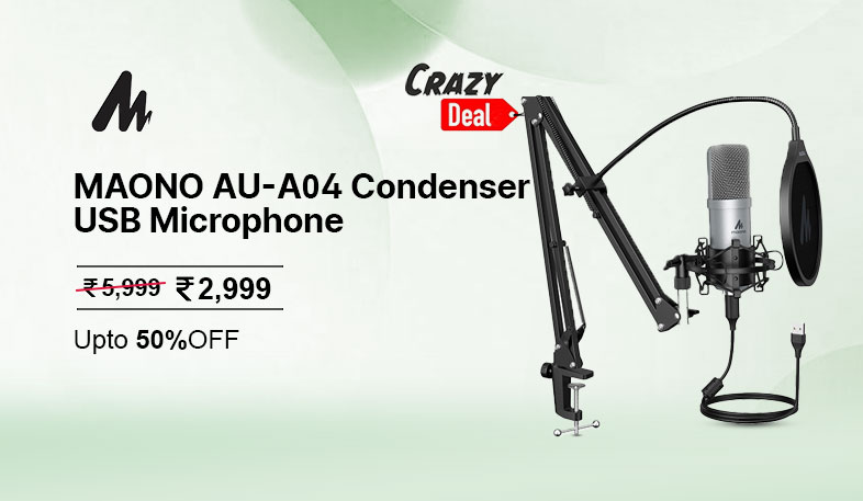 MAONO AU-A04 Condenser USB Microphone Kit