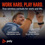 Poly Voyager Free 60 True Wireless Earbuds