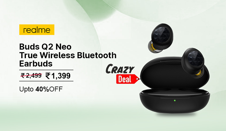 Realme Buds Q2 Neo True Wireless Bluetooth Earbuds