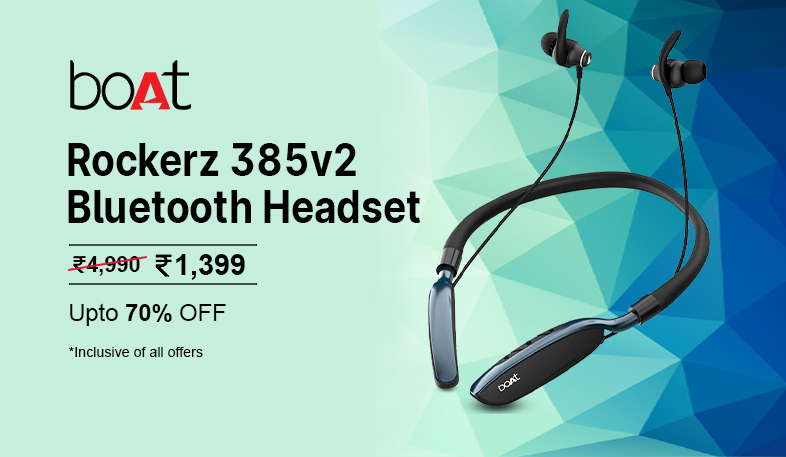boAt Rockerz 385v2 Bluetooth Headset