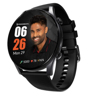 CrossBeats Apex Regal 1.43" Super AMOLED Always On Display Smart Watch